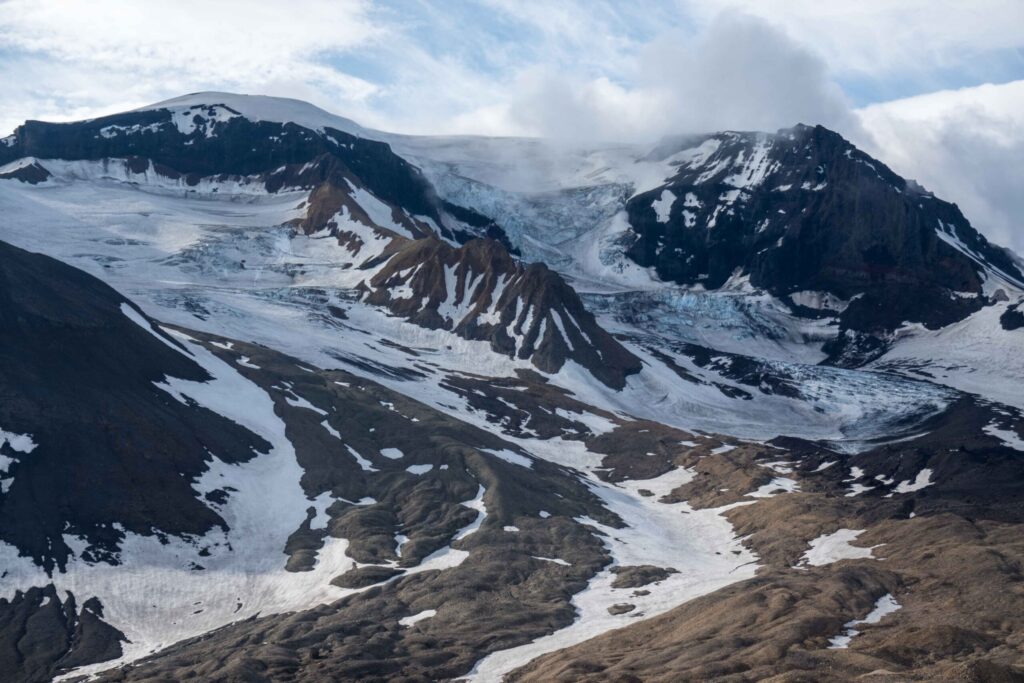 The top of Snæfell, June 2023.