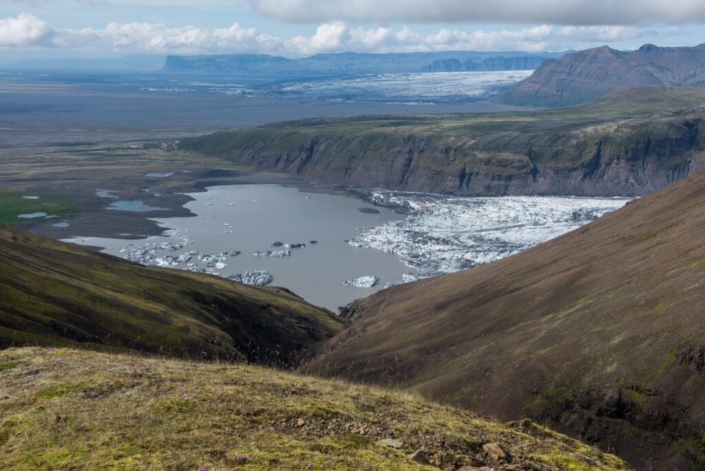 Skaftafellsjökull, augustus 2023.