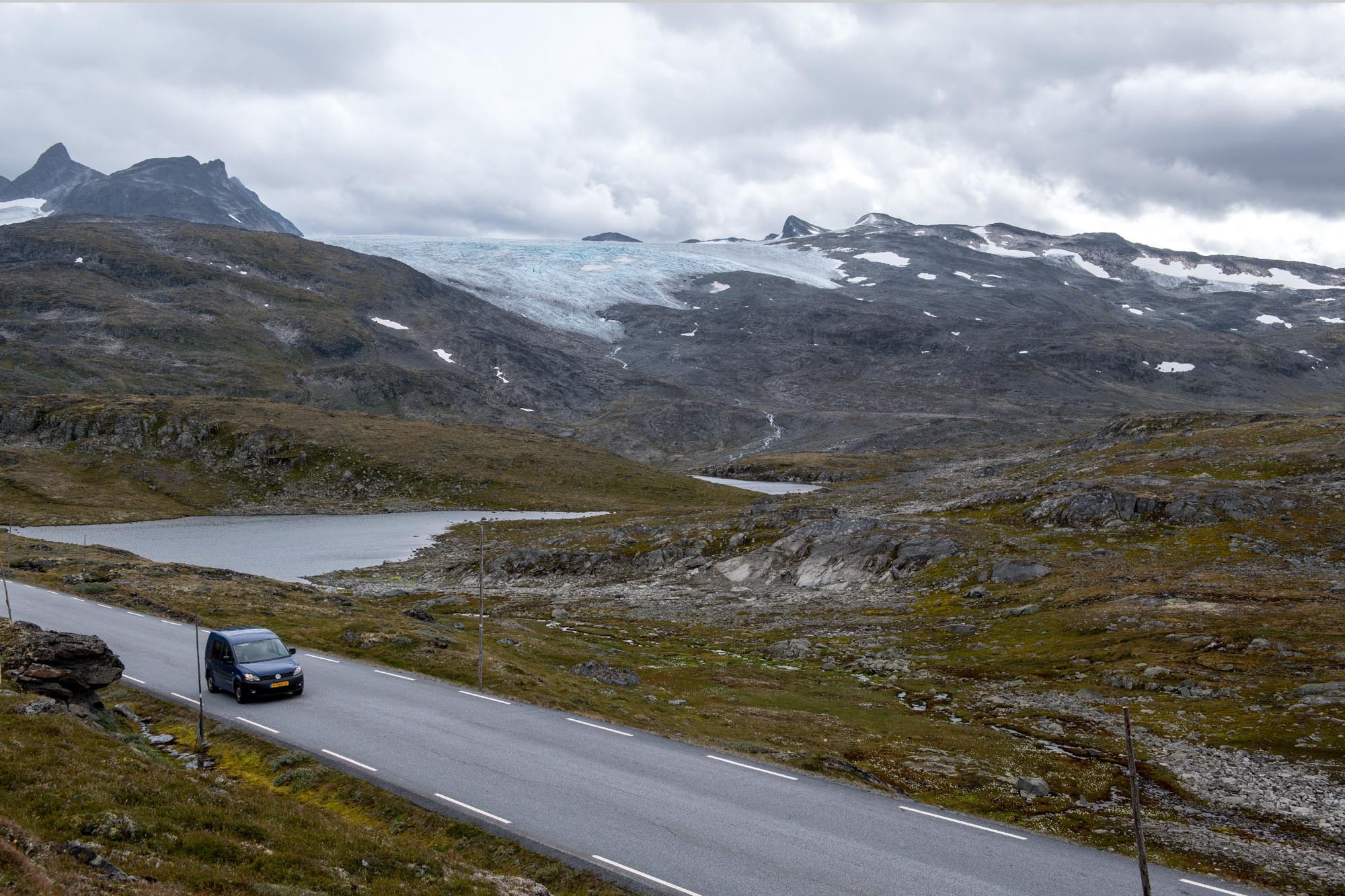 Bøverbreen in 2024.