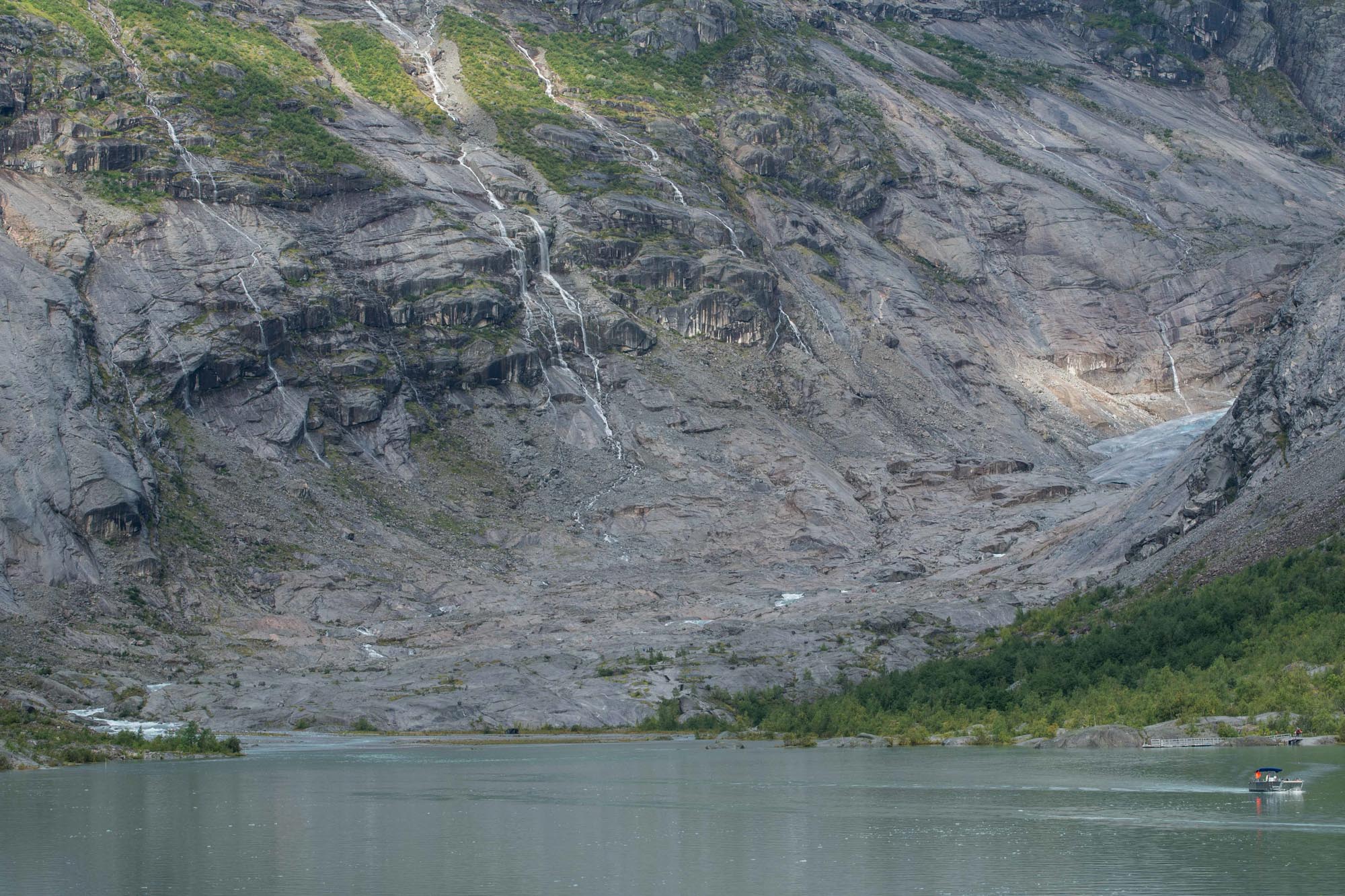 Nigardsbreen above Nigardsbrevatnet in 2024.