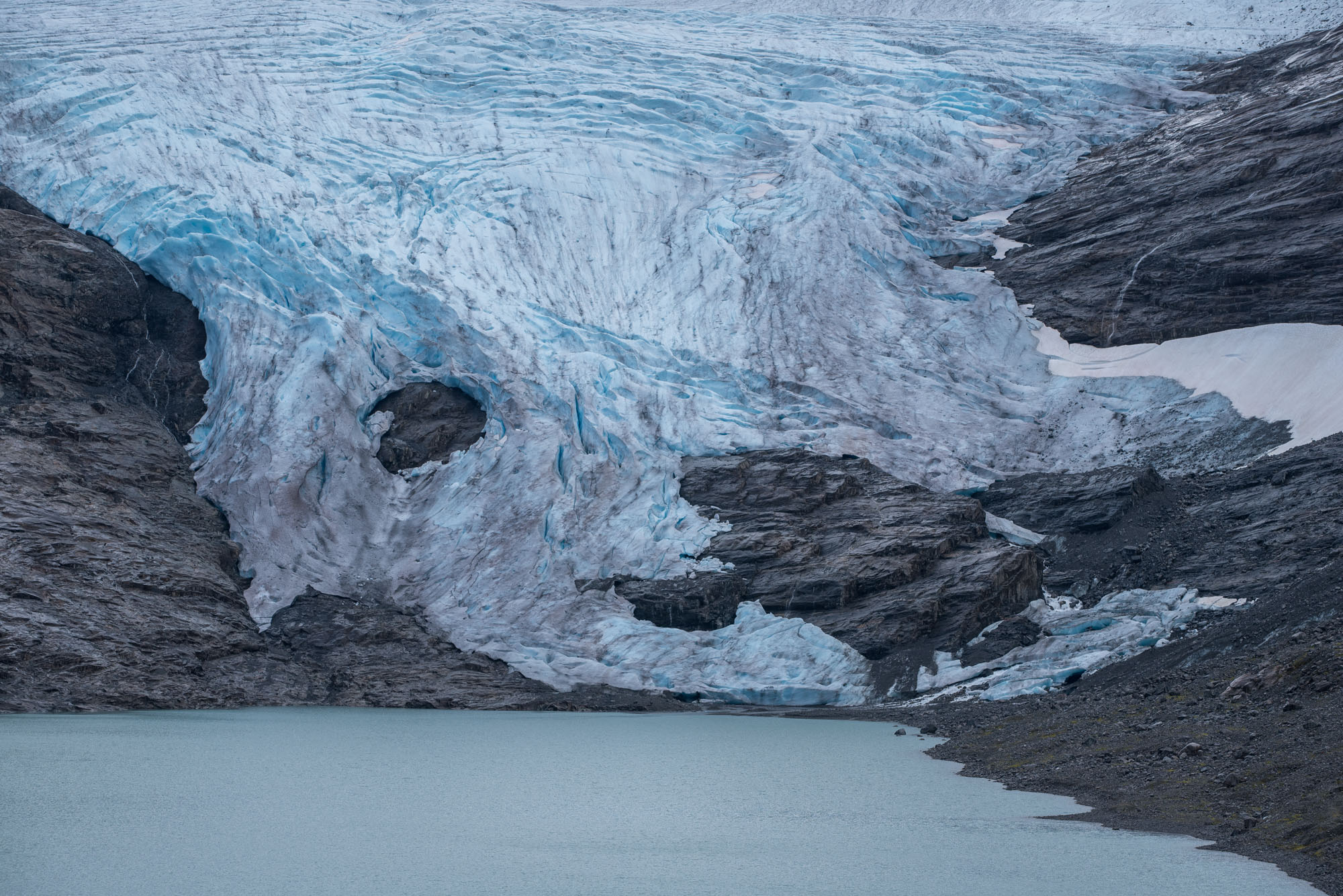 Erdalsbreen in 2024.