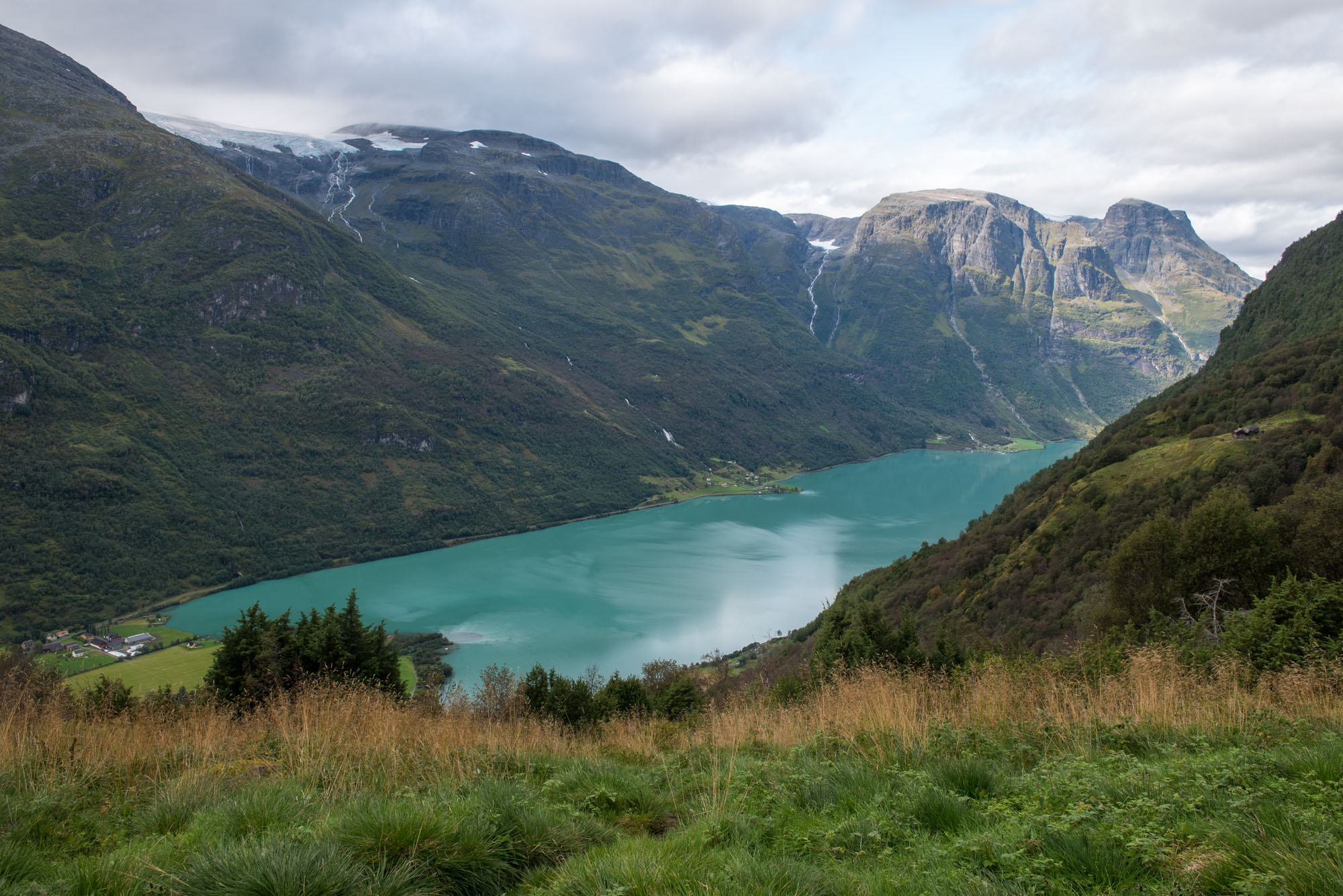 Oldevatnet from Kvamssætra.