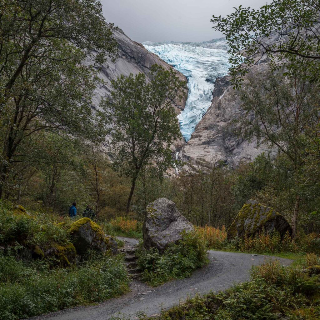 Bridleway to Briksdalsbreen.