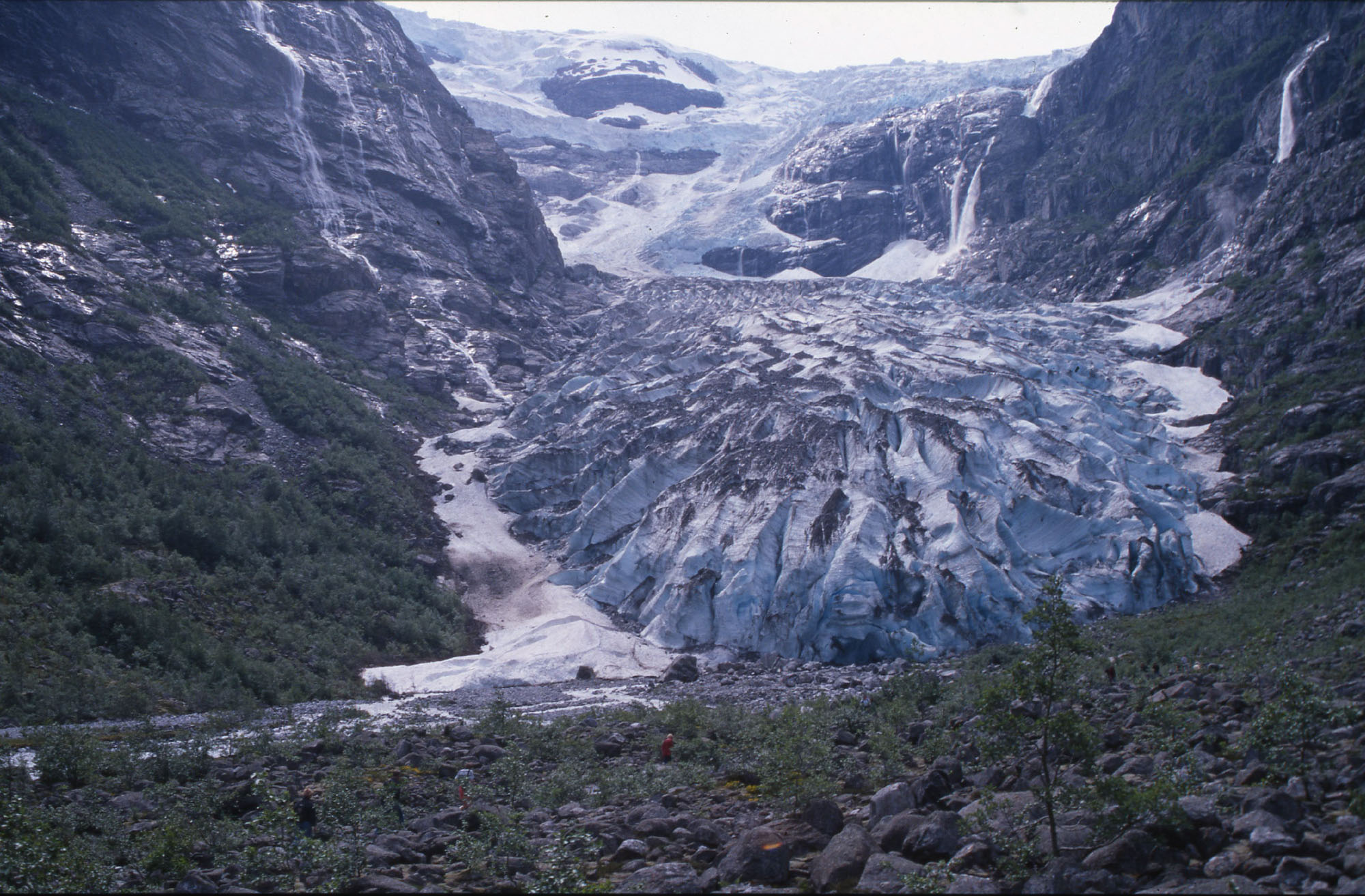 Kjenndalsbreen in 1997. Source: Noregs geologiske undersøking via Flickr