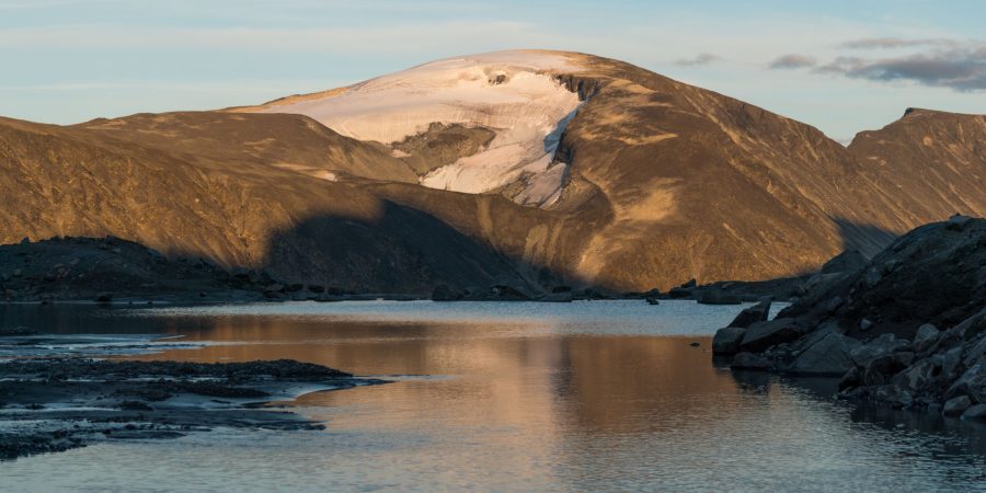 Leirhøe mountain in Jotunheimen.