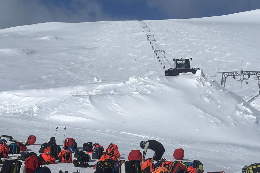 Galdhøpiggen ski centre (gpss) in operation, May 2023. Source: gpss.